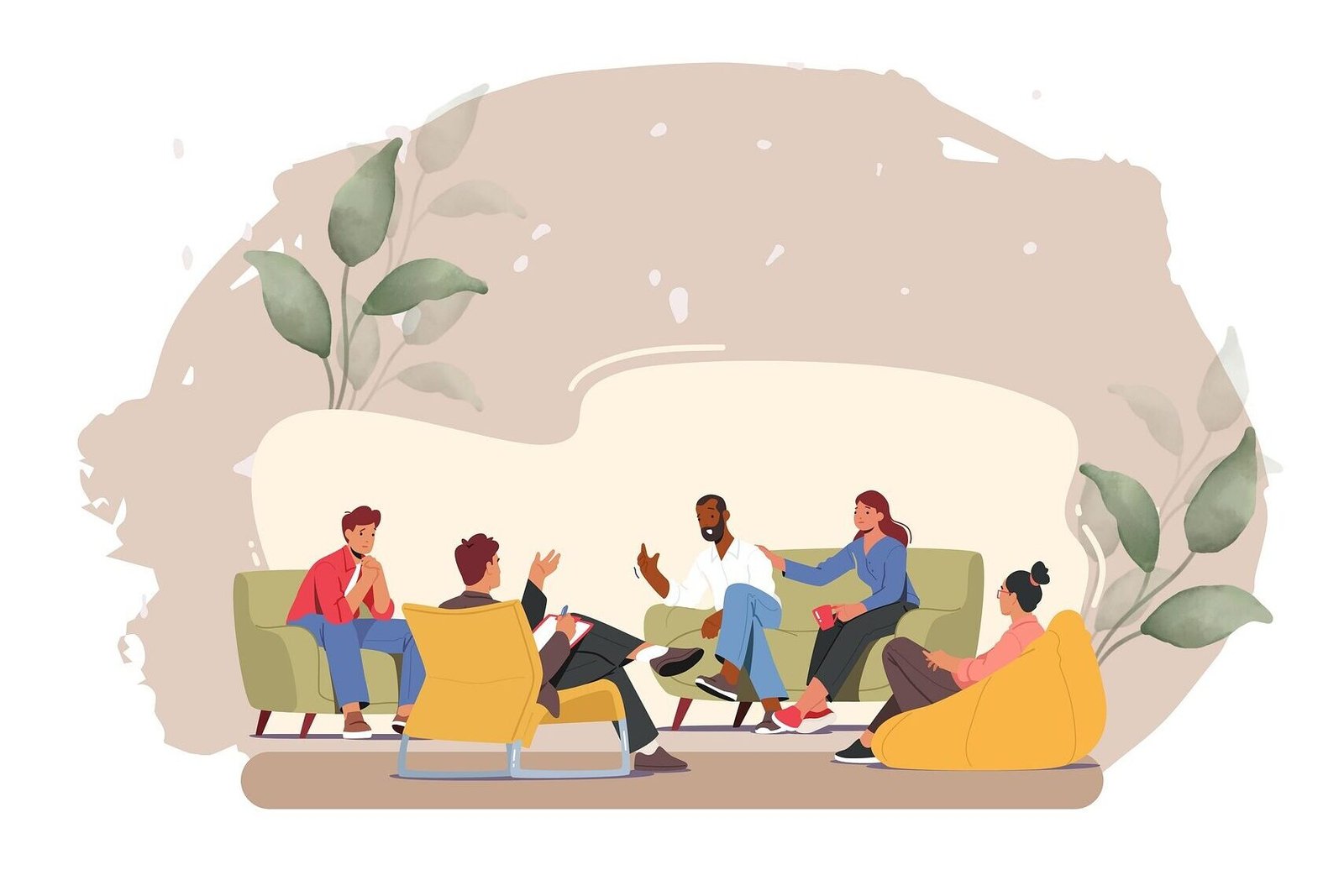 A discussion Session with Clients